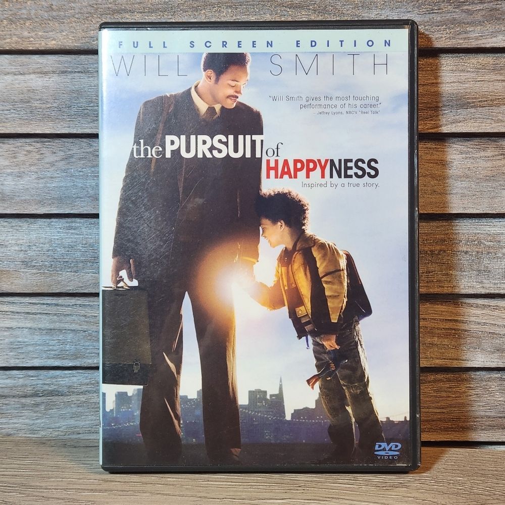 The Pursuit of Happyness DVD Movie Will Smith